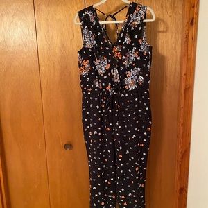 Floral jumpsuit